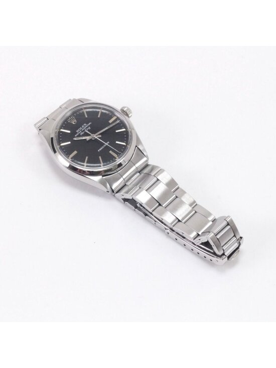 Rolex Air King Stainless Steel Black Vintage main image 7